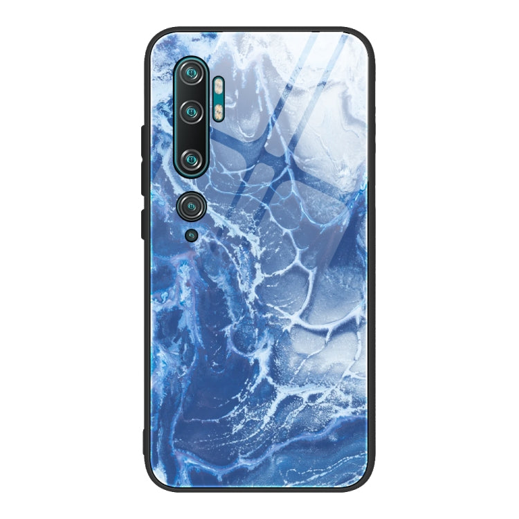 Marble Pattern Glass Protective Case, For Xiaomi Mi Note 10, For Xiaomi Mi CC9 / A3 Lite, For Xiaomi Redmi 9A, For Xiaomi Redmi K20 / K20 Pro / Mi 9T, For Xiaomi Redmi Note 9, For Xiaomi Redmi Note 9S / Note 9 Pro, For Xiaomi Redmi Note 8 Pro