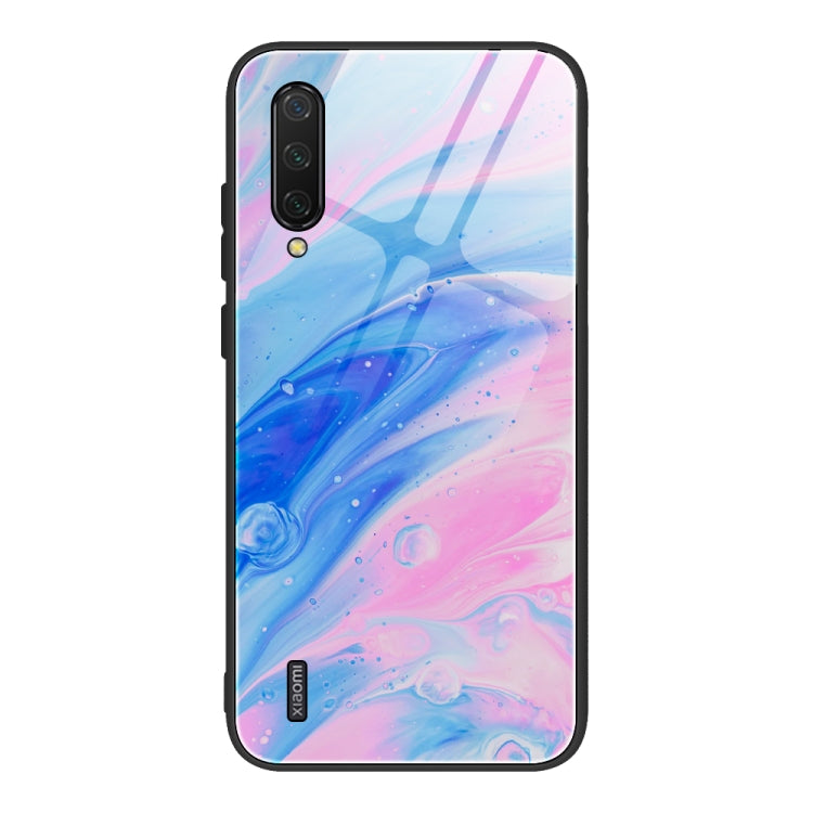 Marble Pattern Glass Protective Case, For Xiaomi Mi Note 10, For Xiaomi Mi CC9 / A3 Lite, For Xiaomi Redmi 9A, For Xiaomi Redmi K20 / K20 Pro / Mi 9T, For Xiaomi Redmi Note 9, For Xiaomi Redmi Note 9S / Note 9 Pro, For Xiaomi Redmi Note 8 Pro