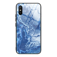 Load image into Gallery viewer, Marble Pattern Glass Protective Case, For Xiaomi Mi Note 10, For Xiaomi Mi CC9 / A3 Lite, For Xiaomi Redmi 9A, For Xiaomi Redmi K20 / K20 Pro / Mi 9T, For Xiaomi Redmi Note 9, For Xiaomi Redmi Note 9S / Note 9 Pro, For Xiaomi Redmi Note 8 Pro