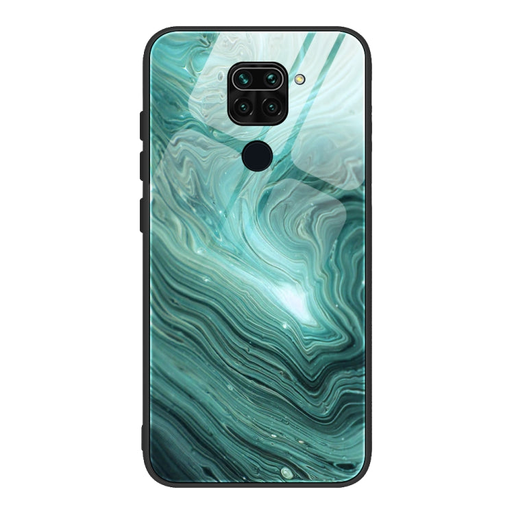 Marble Pattern Glass Protective Case, For Xiaomi Mi Note 10, For Xiaomi Mi CC9 / A3 Lite, For Xiaomi Redmi 9A, For Xiaomi Redmi K20 / K20 Pro / Mi 9T, For Xiaomi Redmi Note 9, For Xiaomi Redmi Note 9S / Note 9 Pro, For Xiaomi Redmi Note 8 Pro