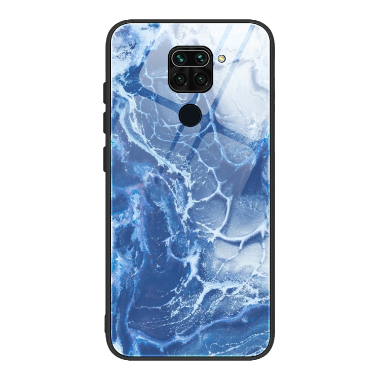 Marble Pattern Glass Protective Case, For Xiaomi Mi Note 10, For Xiaomi Mi CC9 / A3 Lite, For Xiaomi Redmi 9A, For Xiaomi Redmi K20 / K20 Pro / Mi 9T, For Xiaomi Redmi Note 9, For Xiaomi Redmi Note 9S / Note 9 Pro, For Xiaomi Redmi Note 8 Pro