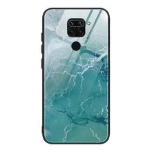 Load image into Gallery viewer, Marble Pattern Glass Protective Case, For Xiaomi Mi Note 10, For Xiaomi Mi CC9 / A3 Lite, For Xiaomi Redmi 9A, For Xiaomi Redmi K20 / K20 Pro / Mi 9T, For Xiaomi Redmi Note 9, For Xiaomi Redmi Note 9S / Note 9 Pro, For Xiaomi Redmi Note 8 Pro