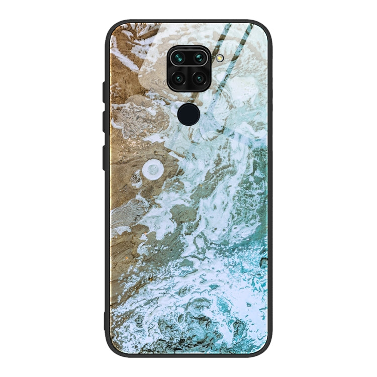 Marble Pattern Glass Protective Case, For Xiaomi Mi Note 10, For Xiaomi Mi CC9 / A3 Lite, For Xiaomi Redmi 9A, For Xiaomi Redmi K20 / K20 Pro / Mi 9T, For Xiaomi Redmi Note 9, For Xiaomi Redmi Note 9S / Note 9 Pro, For Xiaomi Redmi Note 8 Pro