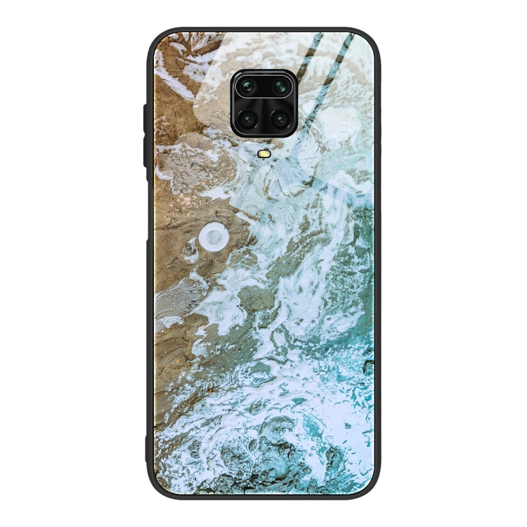 Marble Pattern Glass Protective Case, For Xiaomi Mi Note 10, For Xiaomi Mi CC9 / A3 Lite, For Xiaomi Redmi 9A, For Xiaomi Redmi K20 / K20 Pro / Mi 9T, For Xiaomi Redmi Note 9, For Xiaomi Redmi Note 9S / Note 9 Pro, For Xiaomi Redmi Note 8 Pro