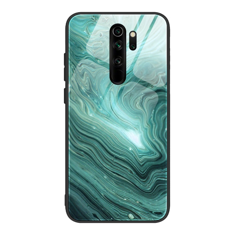 Marble Pattern Glass Protective Case, For Xiaomi Mi Note 10, For Xiaomi Mi CC9 / A3 Lite, For Xiaomi Redmi 9A, For Xiaomi Redmi K20 / K20 Pro / Mi 9T, For Xiaomi Redmi Note 9, For Xiaomi Redmi Note 9S / Note 9 Pro, For Xiaomi Redmi Note 8 Pro