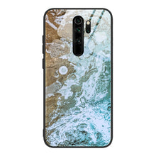 Load image into Gallery viewer, Marble Pattern Glass Protective Case, For Xiaomi Mi Note 10, For Xiaomi Mi CC9 / A3 Lite, For Xiaomi Redmi 9A, For Xiaomi Redmi K20 / K20 Pro / Mi 9T, For Xiaomi Redmi Note 9, For Xiaomi Redmi Note 9S / Note 9 Pro, For Xiaomi Redmi Note 8 Pro