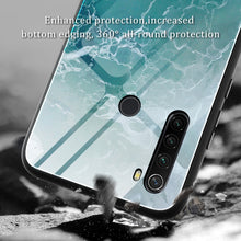 Load image into Gallery viewer, Marble Pattern Glass Protective Case, For Xiaomi Redmi Note 8T
