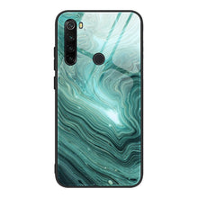 Load image into Gallery viewer, Marble Pattern Glass Protective Case, For Xiaomi Redmi Note 8T