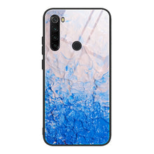 Load image into Gallery viewer, Marble Pattern Glass Protective Case, For Xiaomi Redmi Note 8T