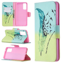 Load image into Gallery viewer, Colored Drawing Pattern Horizontal Flip Leather Case with Holder &amp; Card Slots &amp; Wallet