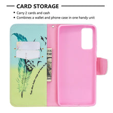 Load image into Gallery viewer, Colored Drawing Pattern Horizontal Flip Leather Case with Holder &amp; Card Slots &amp; Wallet