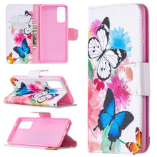 Load image into Gallery viewer, Colored Drawing Pattern Horizontal Flip Leather Case with Holder &amp; Card Slots &amp; Wallet