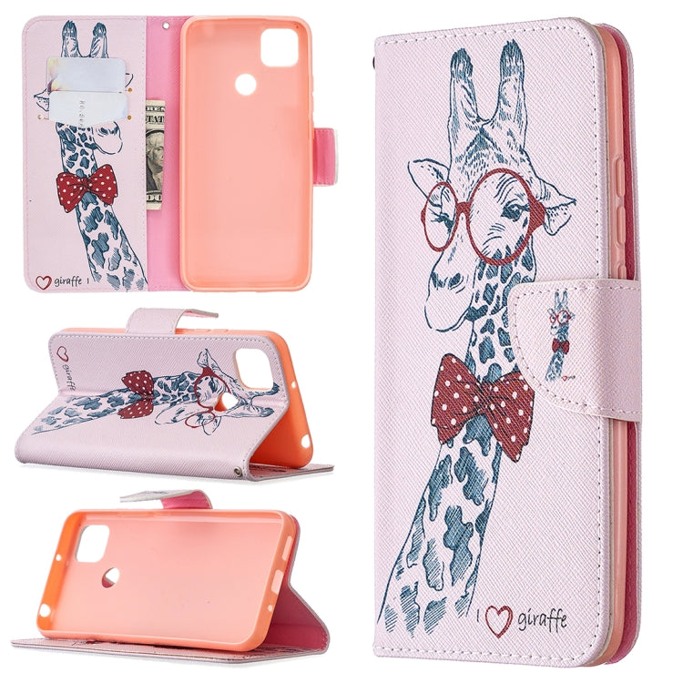 Colored Drawing Pattern Horizontal Flip Leather Case with Holder & Card Slots & Wallet