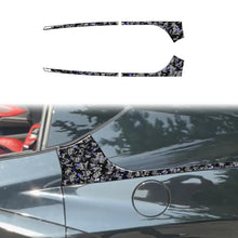 Load image into Gallery viewer, 4pcs/Set Forged Gold Foil Carbon Fiber Car Rear Sides Decorative Sticker for Chevrolet Corvette C8 2020-, Left and Right Driver, Rear Sides