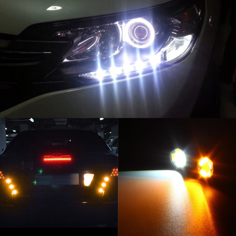 10 PCS 23mm 6LEDs SMD-5730 DC9-80V Motorcycle Eagle Eye Light, 6LEDs SMD-5730, 6LEDs SMD-5730(White Light)