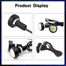 Load image into Gallery viewer, 10 PCS 23mm 6LEDs SMD-5730 DC9-80V Motorcycle Eagle Eye Light, 6LEDs SMD-5730, 6LEDs SMD-5730(White Light)