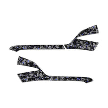 Load image into Gallery viewer, 4pcs/Set Forged Gold Foil Carbon Fiber Car Rearview Mirror Decorative Sticker for Chevrolet Corvette C8 2020-, Right Driver, Rearview Mirror, Right Driver
