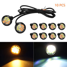 Load image into Gallery viewer, 10 PCS 23mm 12LEDs SMD-4014 DC9-80V Motorcycle Eagle Eye Light, 12LEDs SMD-4014, 12LEDs SMD-4014(White Light)