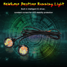 Load image into Gallery viewer, 10 PCS 23mm 12LEDs SMD-4014 DC9-80V Motorcycle Eagle Eye Light, 12LEDs SMD-4014, 12LEDs SMD-4014(White Light)