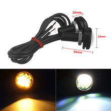 Load image into Gallery viewer, 10 PCS 23mm 12LEDs SMD-4014 DC9-80V Motorcycle Eagle Eye Light, 12LEDs SMD-4014, 12LEDs SMD-4014(White Light)