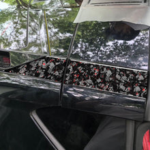 Load image into Gallery viewer, 4pcs/Set Forged Gold Foil Carbon Fiber Car Roof Sides Decorative Sticker for Chevrolet Corvette C8 2020-, Left and Right Driver, Roof Sides