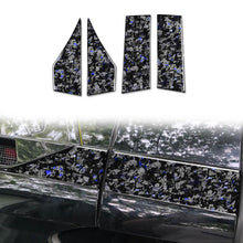 Load image into Gallery viewer, 4pcs/Set Forged Gold Foil Carbon Fiber Car Roof Sides Decorative Sticker for Chevrolet Corvette C8 2020-, Left and Right Driver, Roof Sides