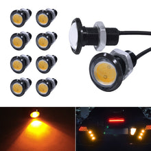 Load image into Gallery viewer, 10 PCS 18mm 1.5W DC9-80V Motorcycle Eagle Eye Light Single Lens, 18mm Single Lens(Yellow Light), 18mm Single Lens(Red Light), 18mm Single Lens(White Light)