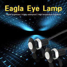 Load image into Gallery viewer, 10 PCS 18mm 1.5W DC9-80V Motorcycle Eagle Eye Light Single Lens, 18mm Single Lens(Yellow Light), 18mm Single Lens(Red Light), 18mm Single Lens(White Light)