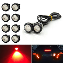 Load image into Gallery viewer, 10 PCS 23mm 1.5W DC9-80V Motorcycle Eagle Eye Light Double Lens, 23mm Double Lens(Red Light), 23mm Double Lens(White Light), 23mm Double Lens(Yellow Light)