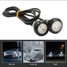 Load image into Gallery viewer, 10 PCS 23mm 1.5W DC9-80V Motorcycle Eagle Eye Light Double Lens, 23mm Double Lens(Red Light), 23mm Double Lens(White Light), 23mm Double Lens(Yellow Light)