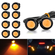 Load image into Gallery viewer, 10 PCS 23mm 1.5W DC9-80V Motorcycle Eagle Eye Light Double Lens, 23mm Double Lens(Red Light), 23mm Double Lens(White Light), 23mm Double Lens(Yellow Light)