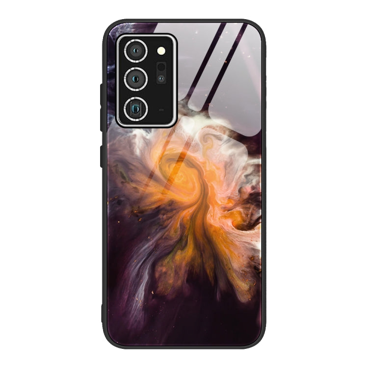 Marble Pattern Glass Protective Case