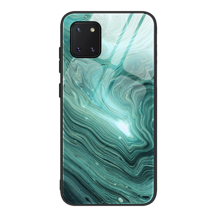 Marble Pattern Glass Protective Case