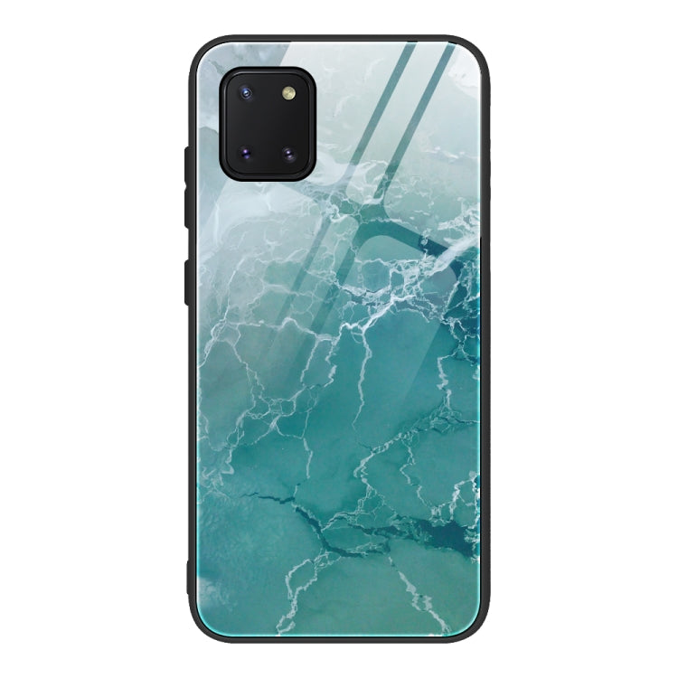 Marble Pattern Glass Protective Case