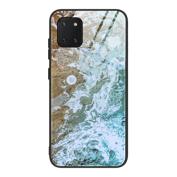 Marble Pattern Glass Protective Case