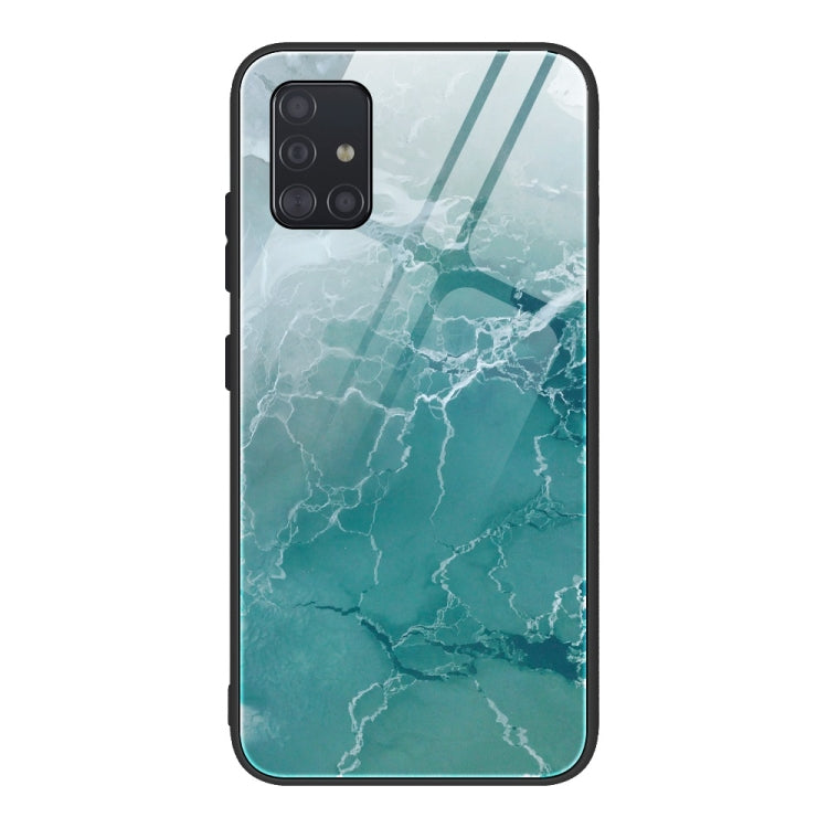 Marble Pattern Glass Protective Case