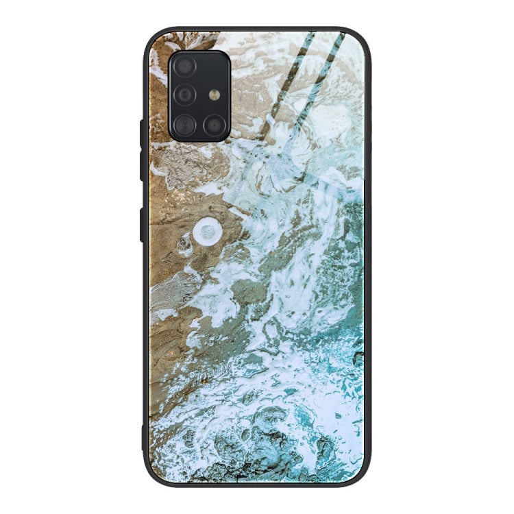 Marble Pattern Glass Protective Case