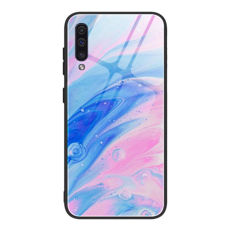 Marble Pattern Glass Protective Case