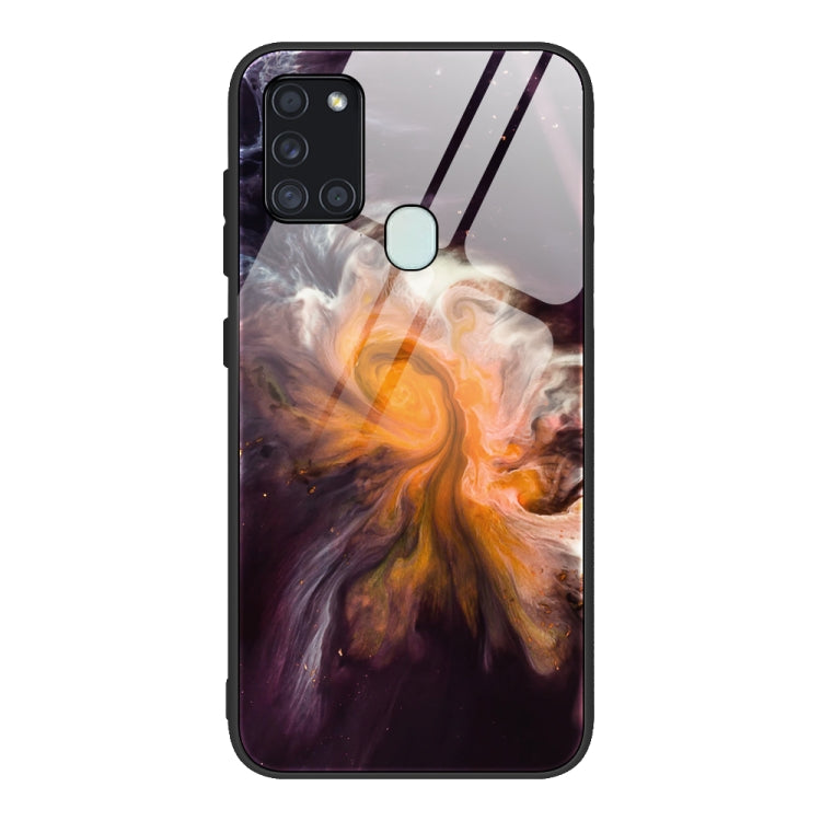 Marble Pattern Glass Protective Case