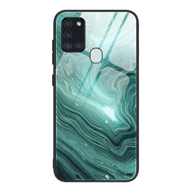 Marble Pattern Glass Protective Case