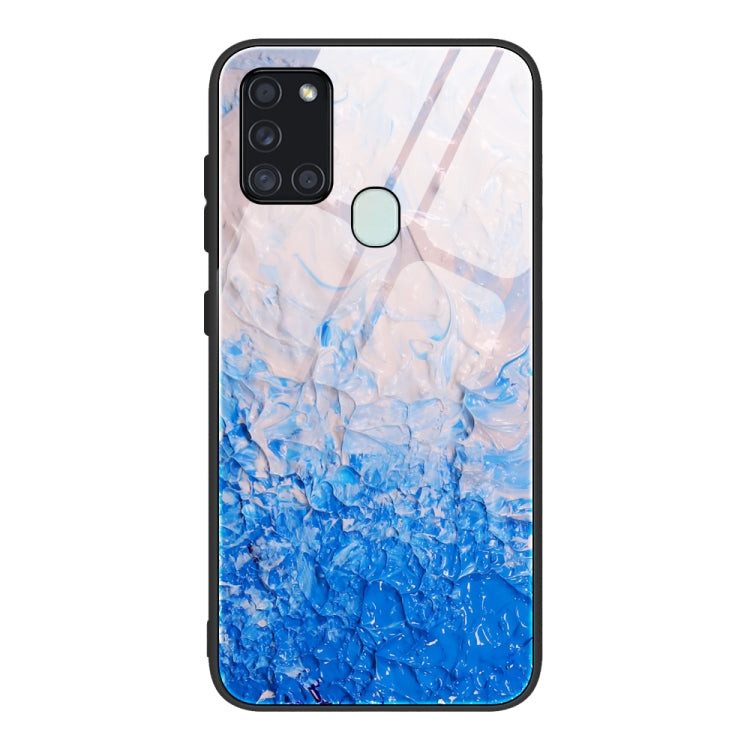 Marble Pattern Glass Protective Case