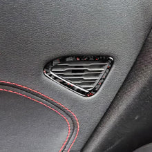 Load image into Gallery viewer, 2pcs/Set Forged Gold Foil Carbon Fiber Car Door Air Outlet Decorative Sticker for Chevrolet Corvette C8 2020-, Left and Right Driver, Door Air Outlet