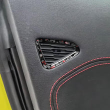 Load image into Gallery viewer, 2pcs/Set Forged Gold Foil Carbon Fiber Car Door Air Outlet Decorative Sticker for Chevrolet Corvette C8 2020-, Left and Right Driver, Door Air Outlet