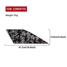 Load image into Gallery viewer, Forged Gold Foil Carbon Fiber Car Front Storage Vents Decorative Sticker for Chevrolet Corvette C8 2020-, Left Driver, Front Storage Vents, Left Driver