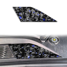 Load image into Gallery viewer, Forged Gold Foil Carbon Fiber Car Front Storage Vents Decorative Sticker for Chevrolet Corvette C8 2020-, Left Driver, Front Storage Vents, Left Driver