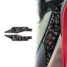Load image into Gallery viewer, 2pcs/Set Forged Gold Foil Carbon Fiber Car Door Panel Decorative Sticker for Chevrolet Corvette C8 2020-, Left and Right Driver, Door Panel