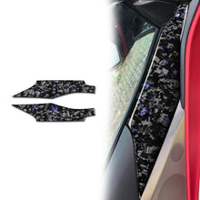 Load image into Gallery viewer, 2pcs/Set Forged Gold Foil Carbon Fiber Car Door Panel Decorative Sticker for Chevrolet Corvette C8 2020-, Left and Right Driver, Door Panel