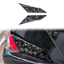 Load image into Gallery viewer, 4pcs/Set Forged Gold Foil Carbon Fiber Car Taillight Sides Decorative Sticker for Chevrolet Corvette C8 2020-, Left and Right Driver, Taillight Sides