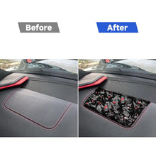 Load image into Gallery viewer, Forged Gold Foil Carbon Fiber Car Front Passenger Seat Panel Decorative Sticker for Chevrolet Corvette C8 2020-, Right Driver, Front Passenger Seat Panel, Right Driver