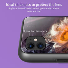 Load image into Gallery viewer, Marble Pattern Glass Protective Case, For iPhone 12 mini, For iPhone 12 Pro Max, For iPhone 11 Pro, For iPhone SE 2022 / SE 2020 / 8 / 7, For iPhone X